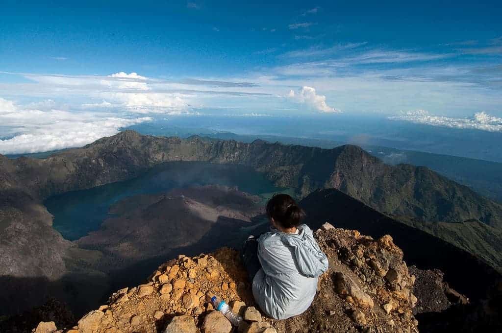 View from the top of a mountain
