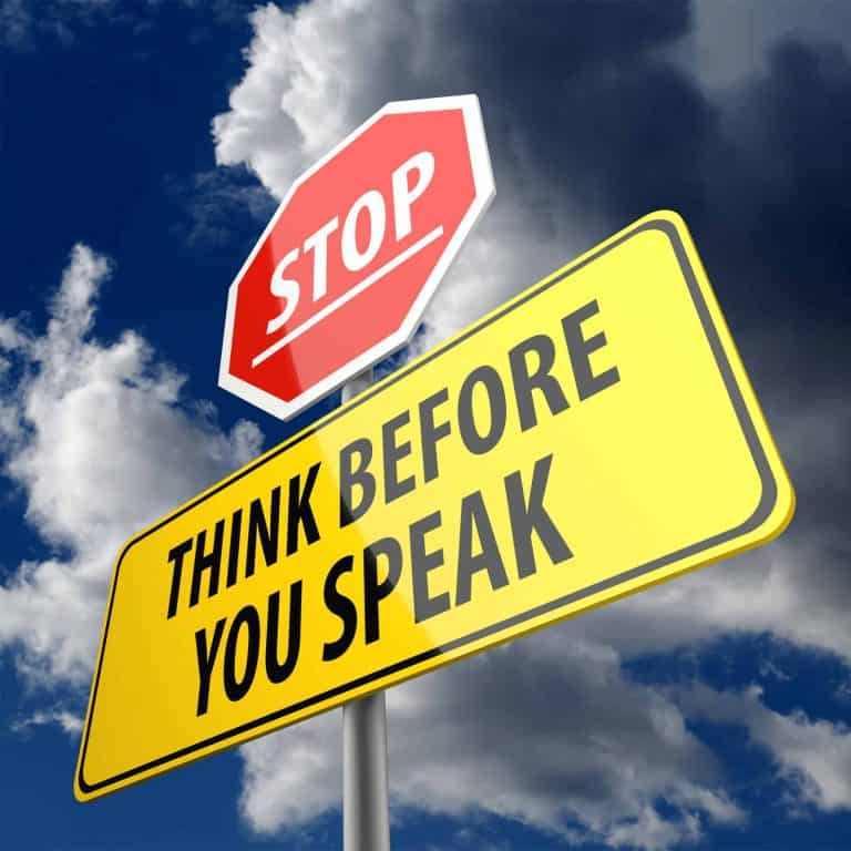 Highly Emotional? Think Before You Speak
