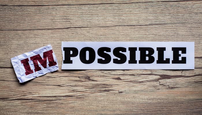 Impossible turned possible